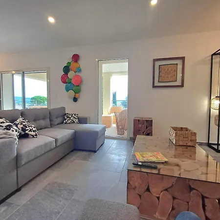 T3, 8 Couchages, Grande Terrasse, Vue Mer, Parking Prive La Ciotat