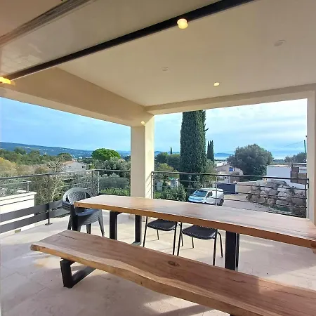 Apartment T3, 8 Couchages, Grande Terrasse, Vue Mer, Parking Prive *
